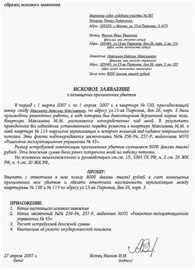 Как проходит процесс подачи и рассмотрения искового заявления в военный суд?