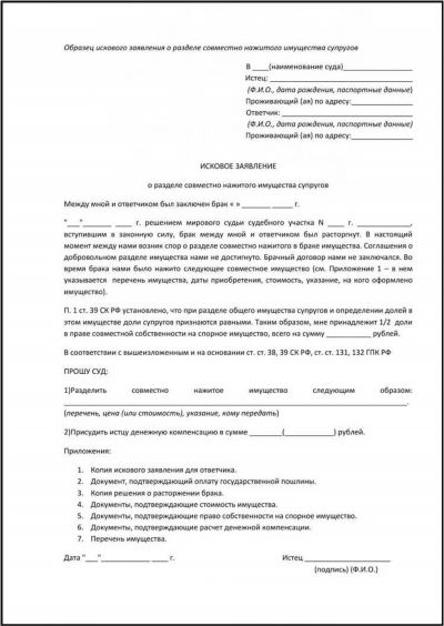 Электронная подача иска